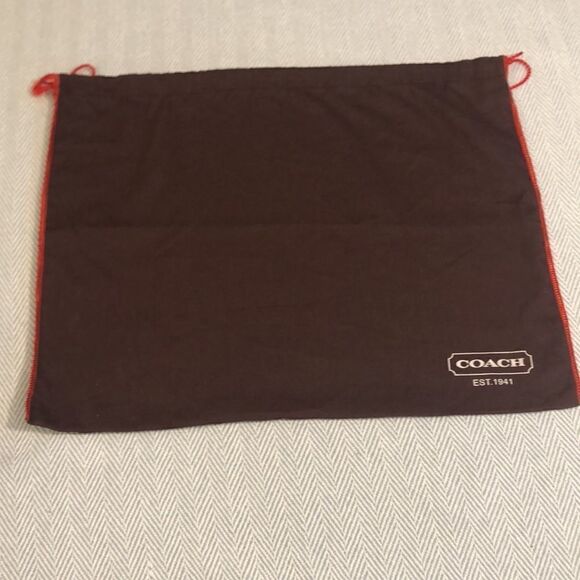 Coach LEXI Shoulder Bag Leather/Signature Jacquard  13" L X 10 3/4"  H X 4" - Picture 11 of 12